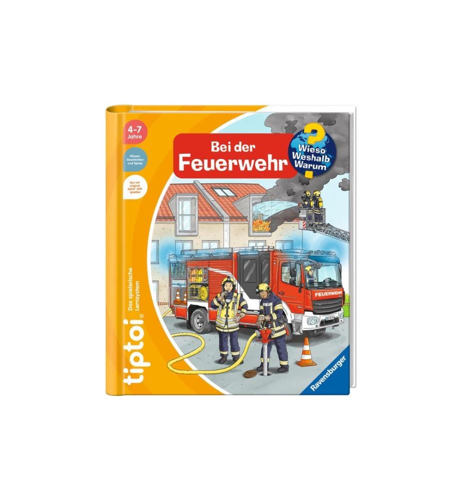 TIPTOI - Livre éducatif Chez les pompiers Livre d'apprentissage