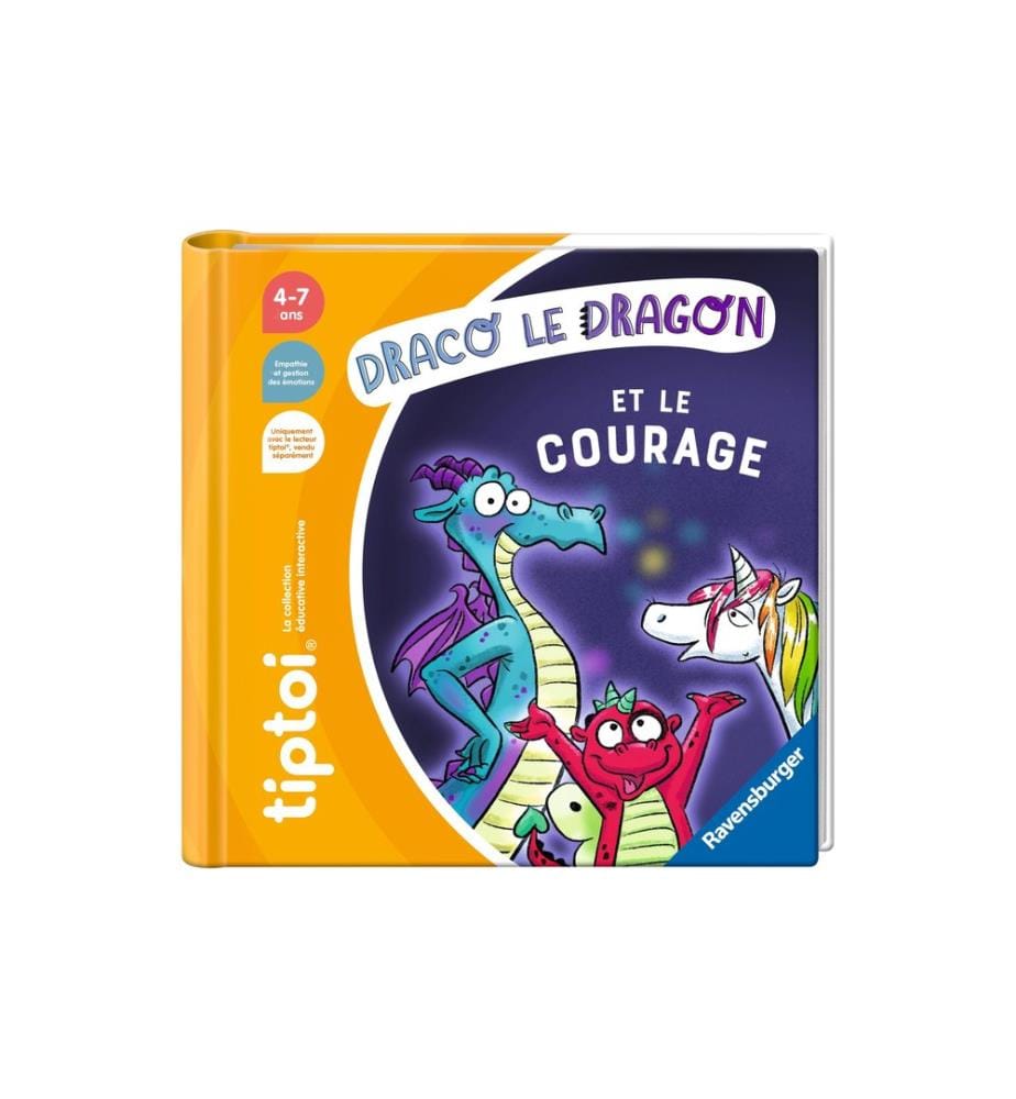 TIPTOI - Livre éducatif Histoire illustrée Draco le dragon -FR-