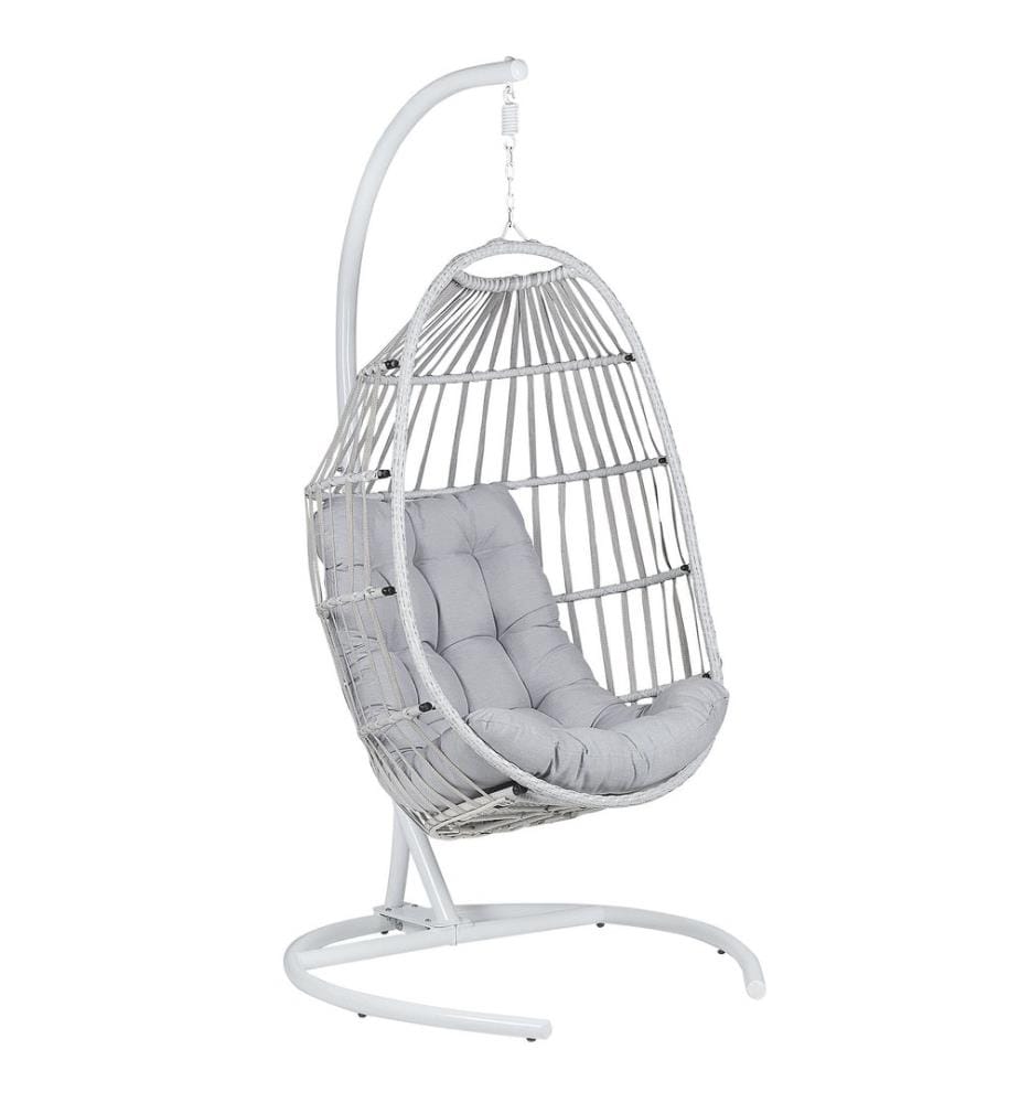 Fauteuil suspendu avec support SESIA Gris clair