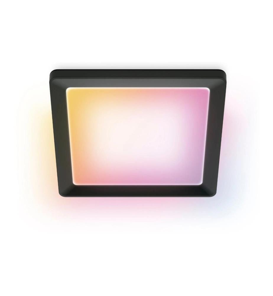 WIZ - Luminaire panel carré 12 W noir
