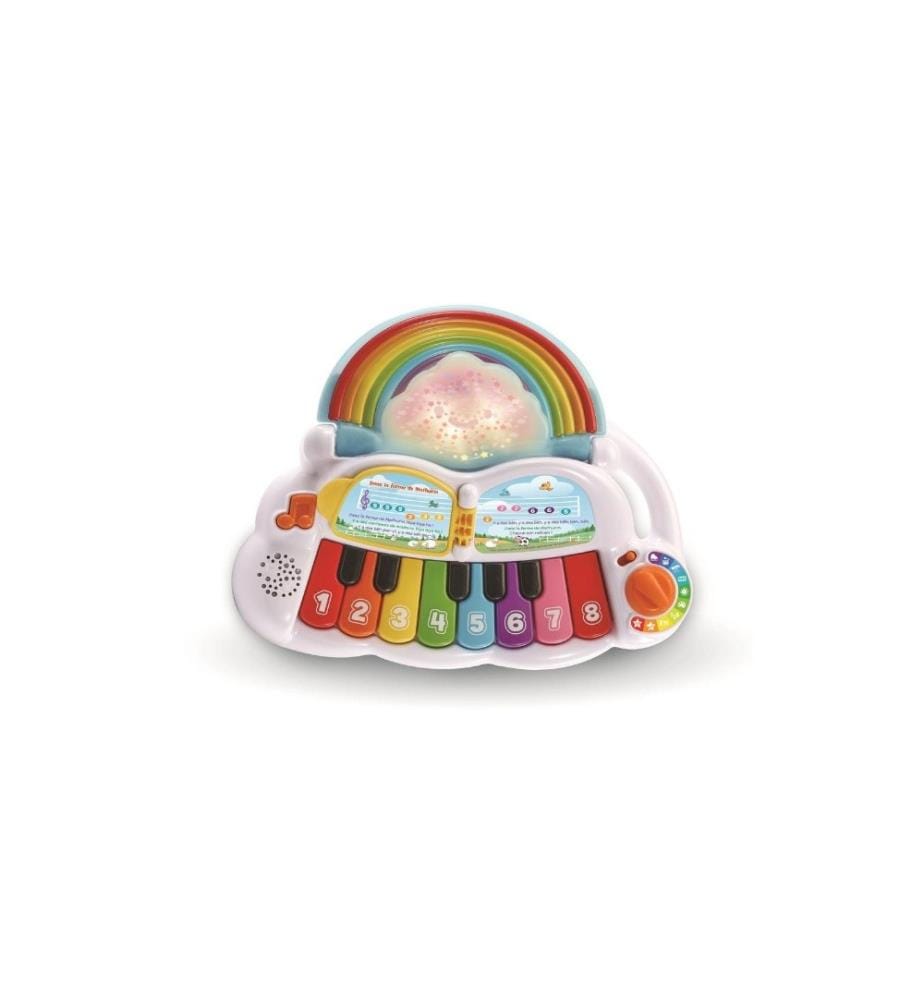 VTECH - Jouets musicaux Piano arc en ciel Lumi magique -FR-