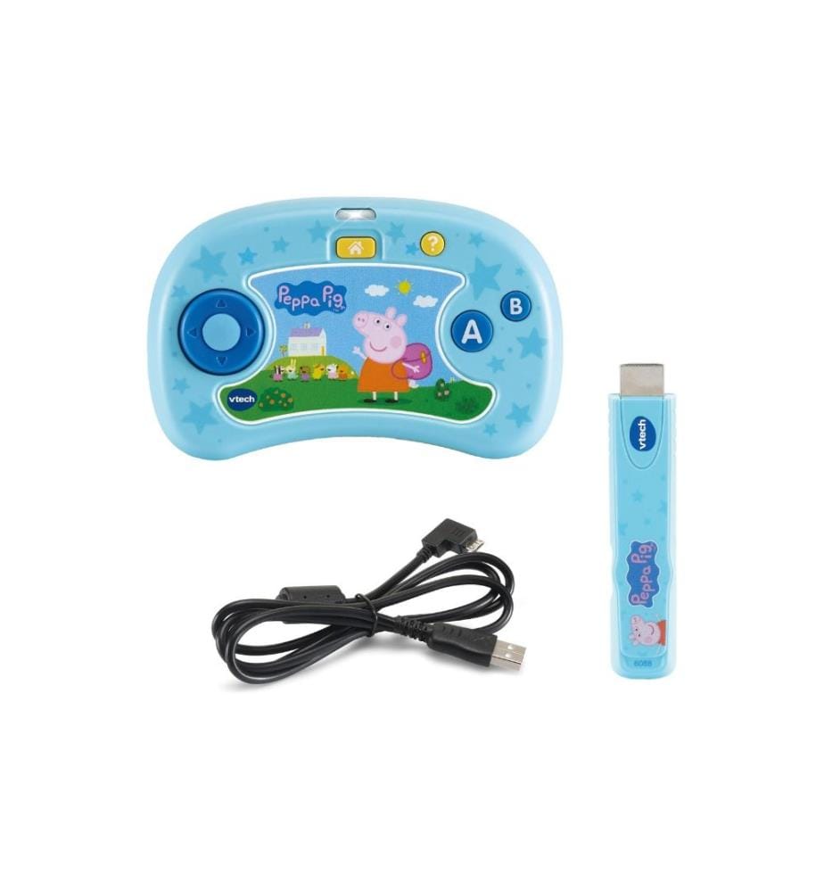 VTECH - ABC Smile TV Peppa Pig Bleu/Multicolore