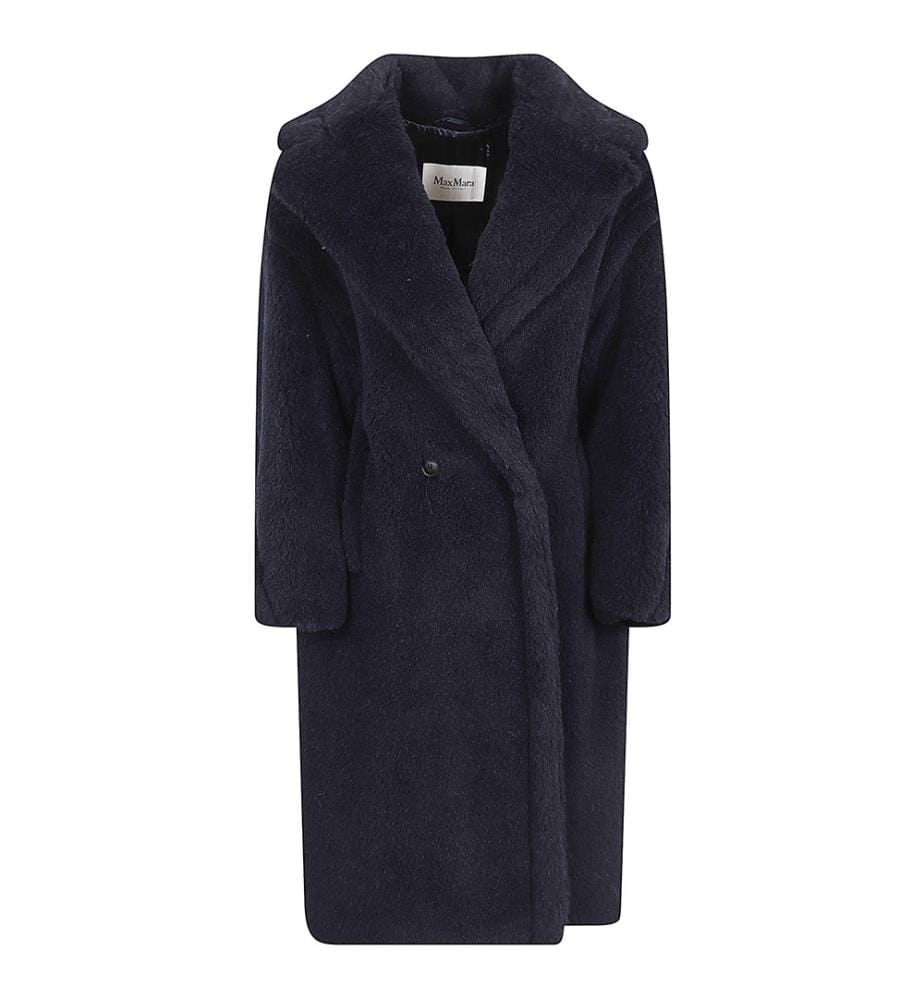 Manteau teddy - Bleu