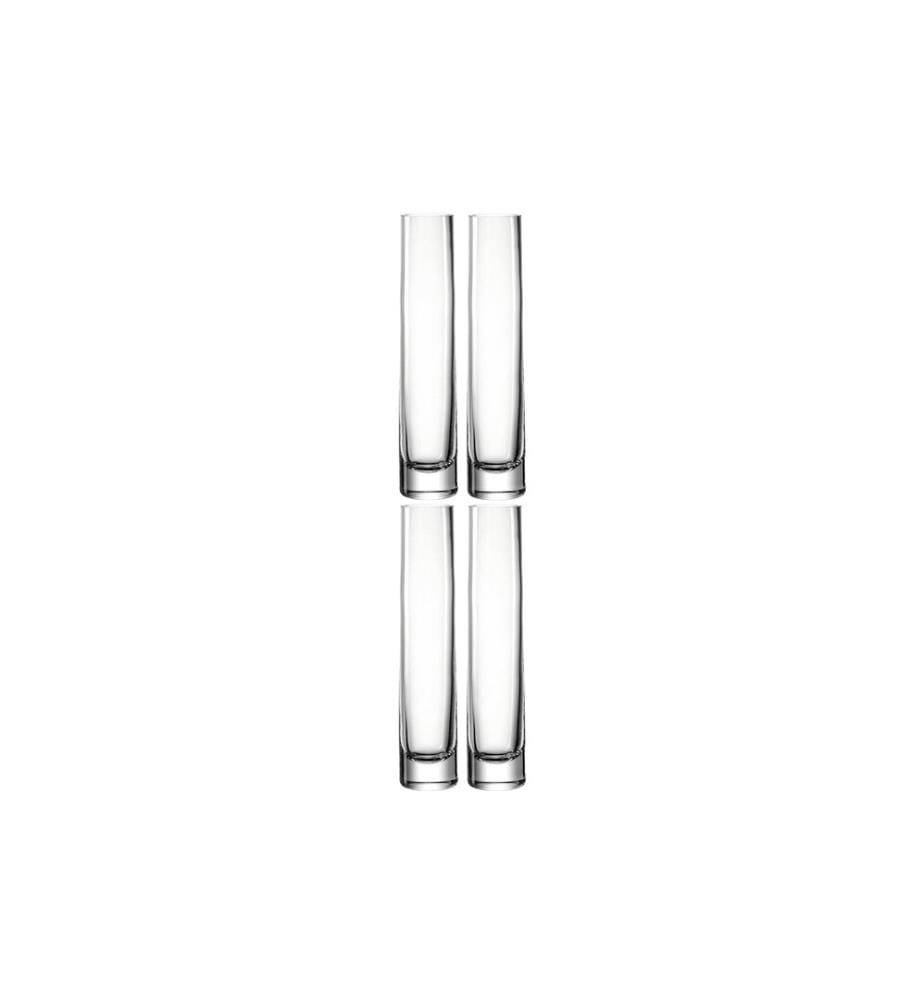 LEONARDO - Vase Novara 30 cm 4 pièces, Transparent
