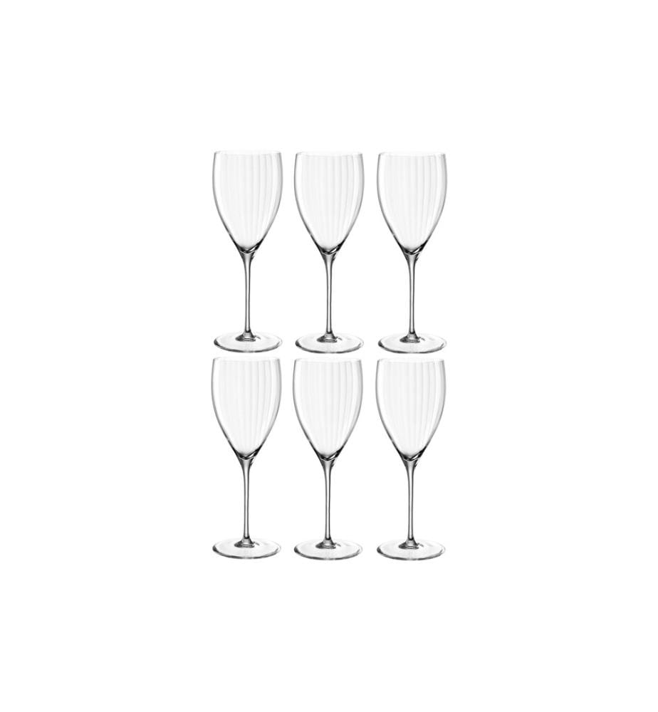LEONARDO - Verre à vin blanc Poesia 350 ml, 6 Pièce/s, Transparent