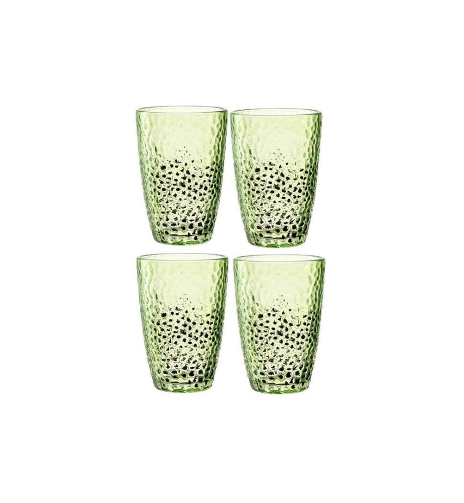 LEONARDO - Verre Matera 340 ml, 4 Pièce/s, Vert