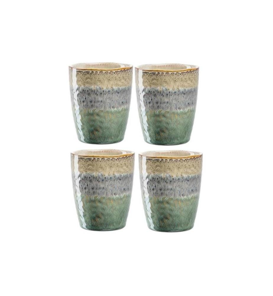 LEONARDO - Gobelet à café Matera 300 ml, 4 Pièce/s, Vert