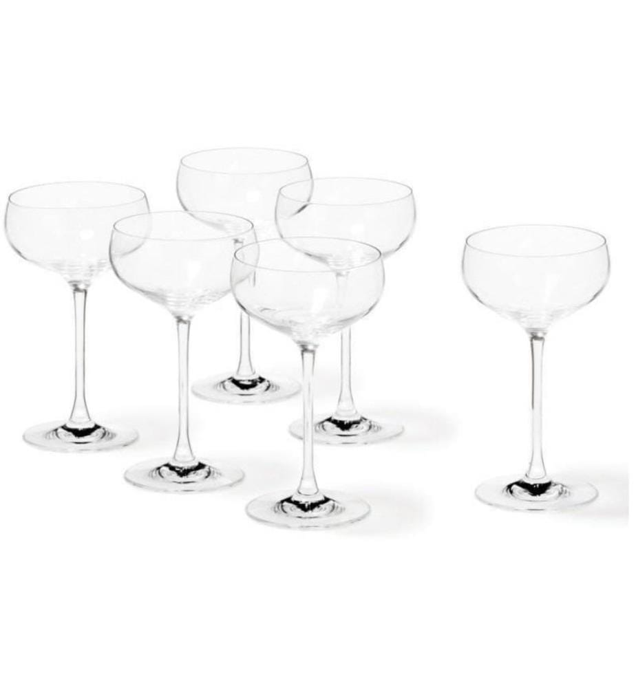 LEONARDO - Verre à champagne Cheers 315 ml, 6 Pièce/s, Transparent