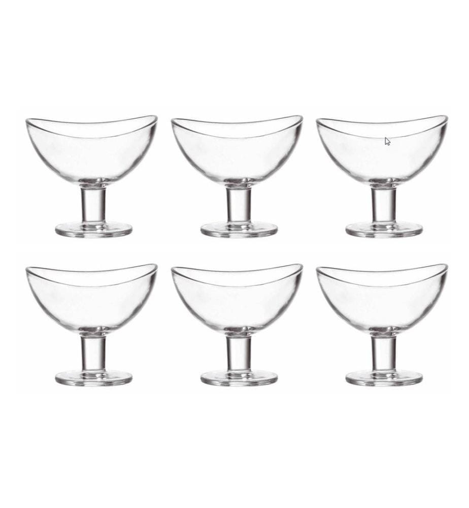 LEONARDO - Coupe à dessert Loop 6 Pièce/s, Transparent