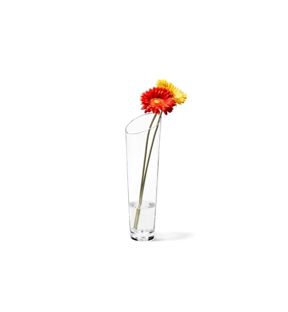 LEONARDO - Vase Dynamic 30 cm Transparent