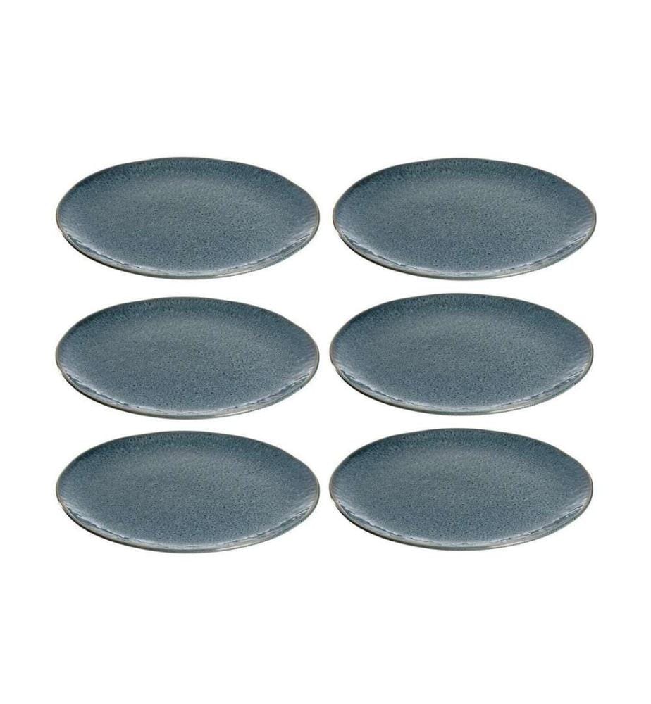 LEONARDO - Assiette non décorative Matera Ø 27 cm, 6 Pièce/s, Bleu