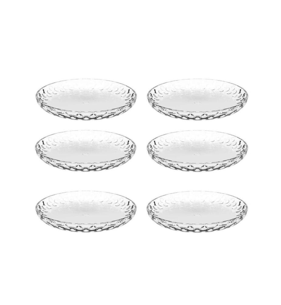 LEONARDO - Assiettes pour le petit-déjeuner et à dessert Cucina Ø 18 cm, 6 pièces