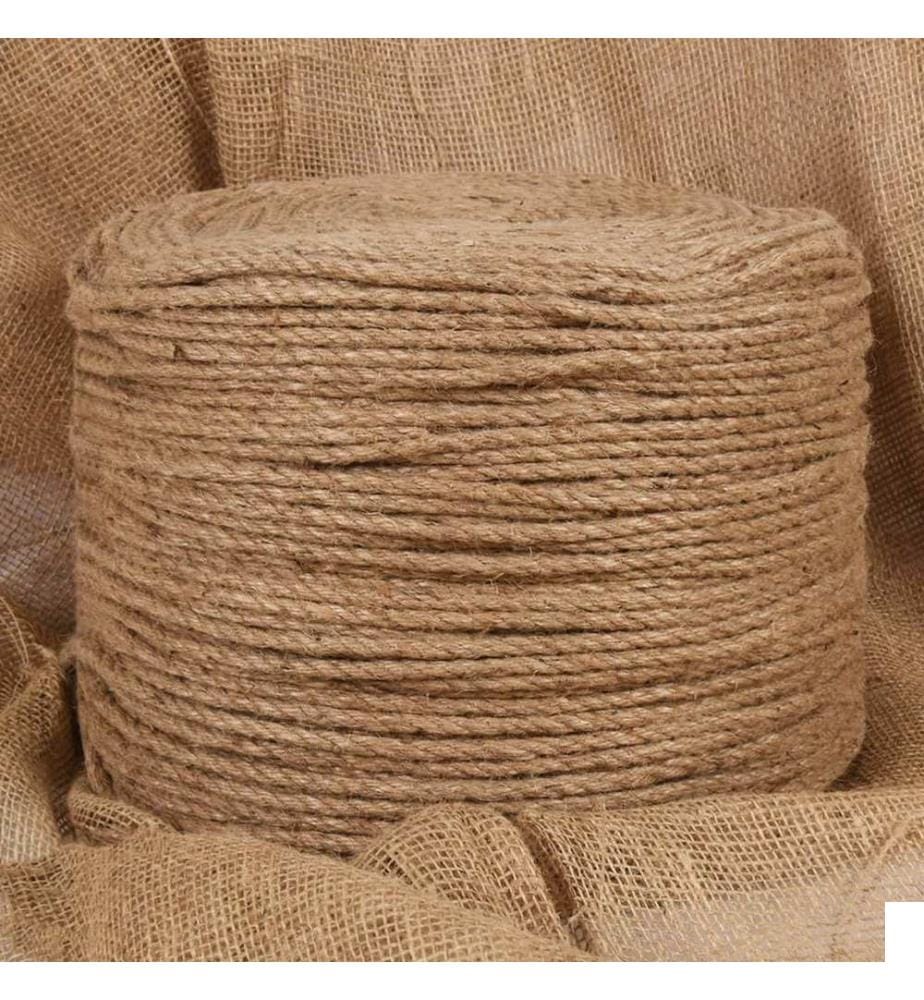 Corde 100 % jute 8 mm 500 m