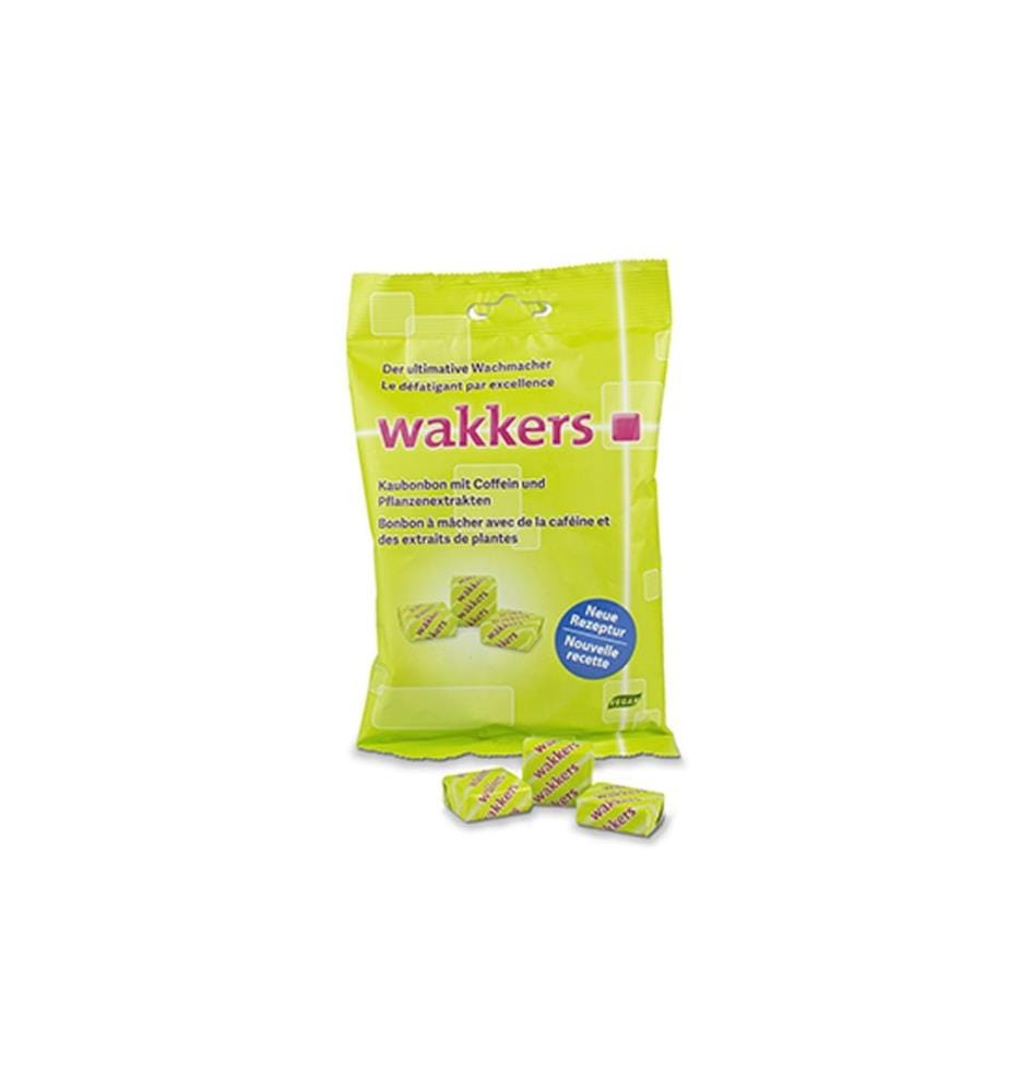 Wakkers - Bonbons à mâcher avec caféine 126 g