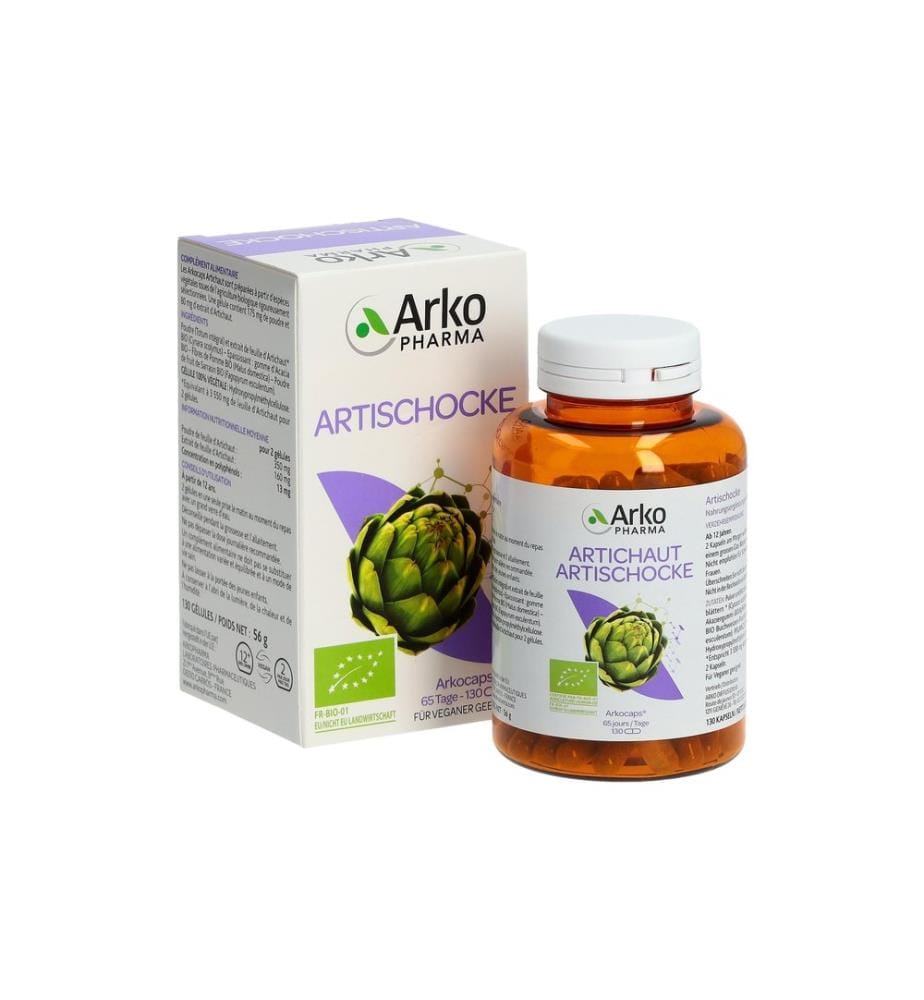 Arkopharma - Gélules d'artichaut bio 130 pièces