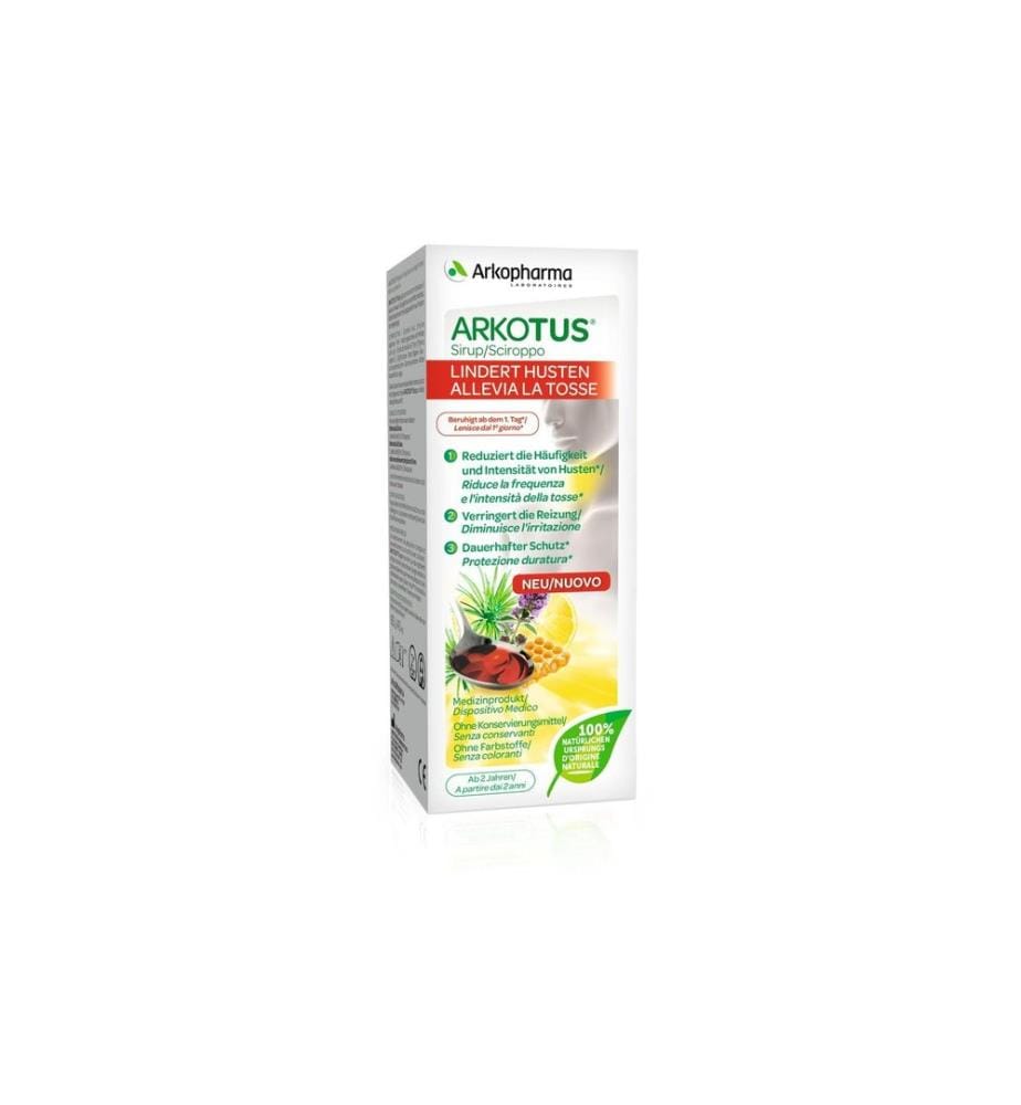 Arkopharma - Arkotus sirop naturel contre la toux 140 ml