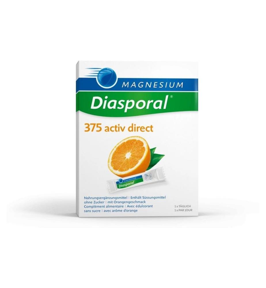 Magnesium Diasporal - 375 Activ Direct Orange 20 sticks