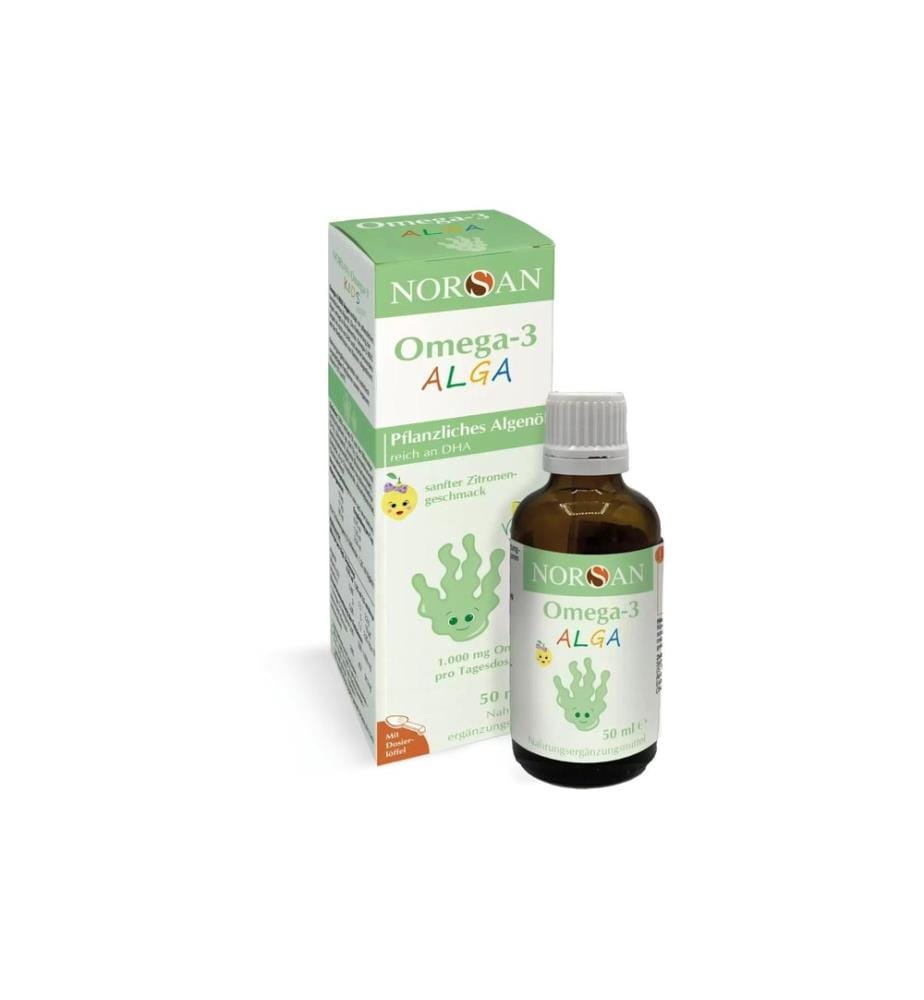 Norsan - Huile d'algues oméga-3 végétalienne 50 ml