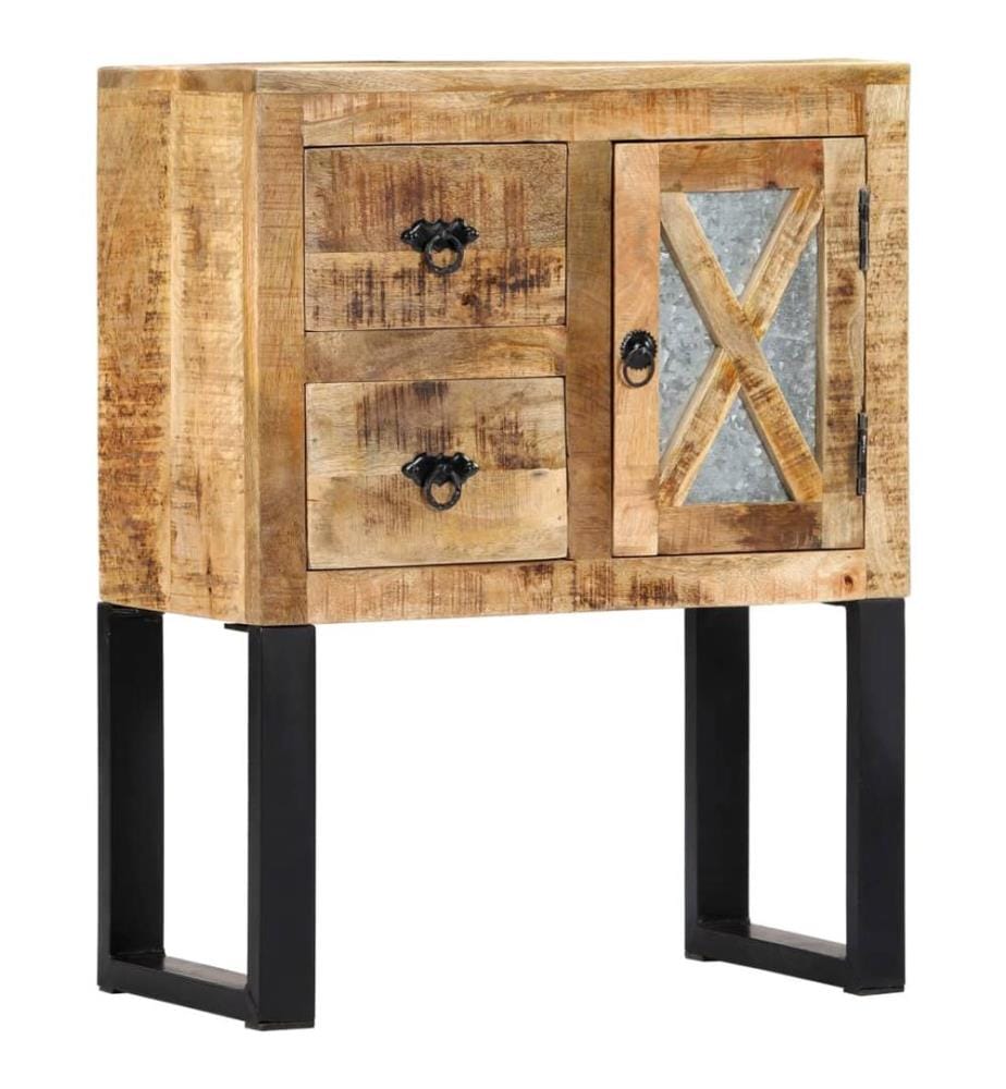 Buffet 60x30x76 cm Bois de manguier massif