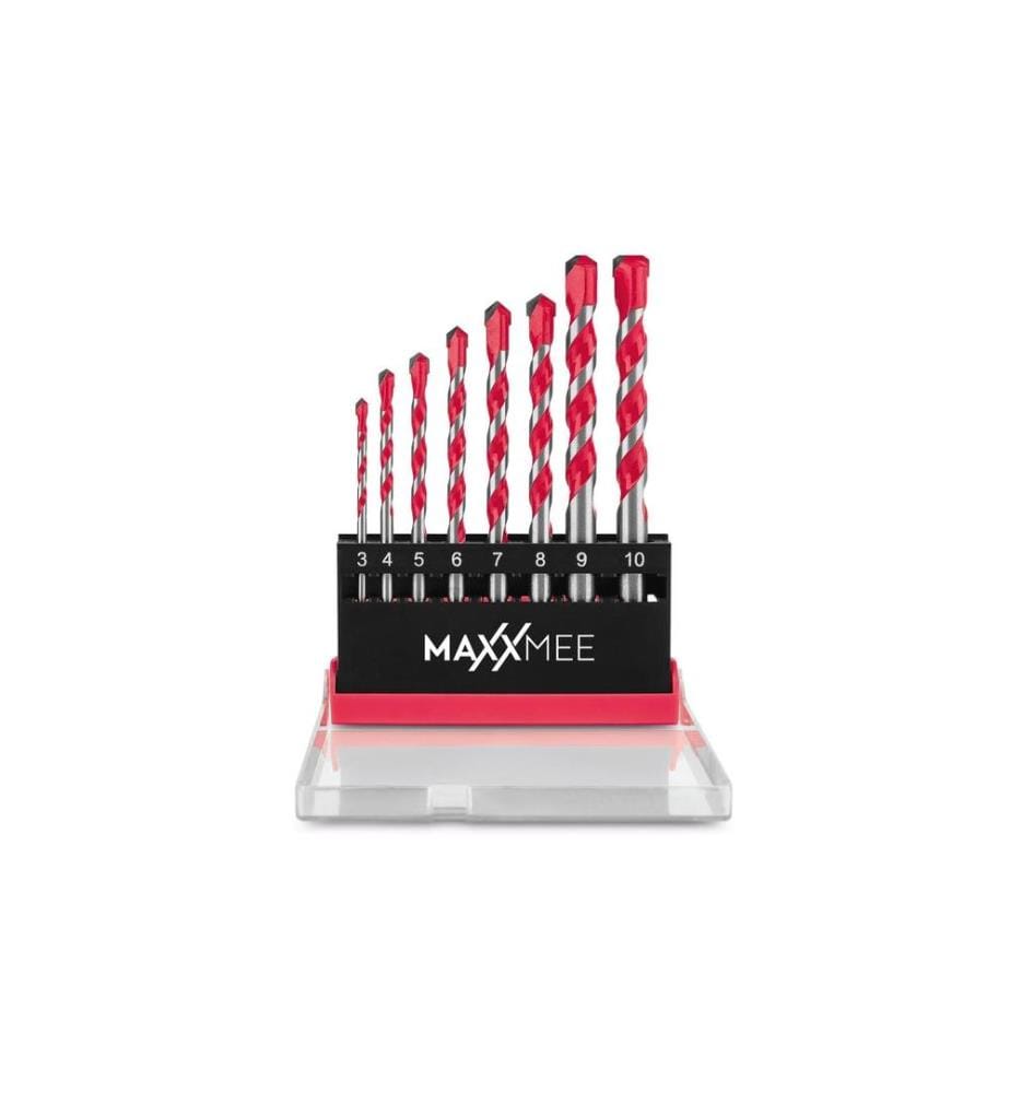 MAXXMEE - Kits de multiforets - 8 pcs. - Rouge