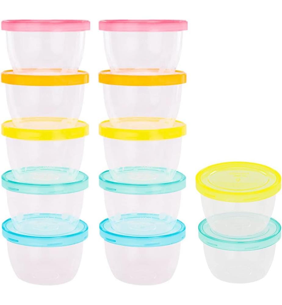 Lot de 4 Pots de Conservation 250 ml
