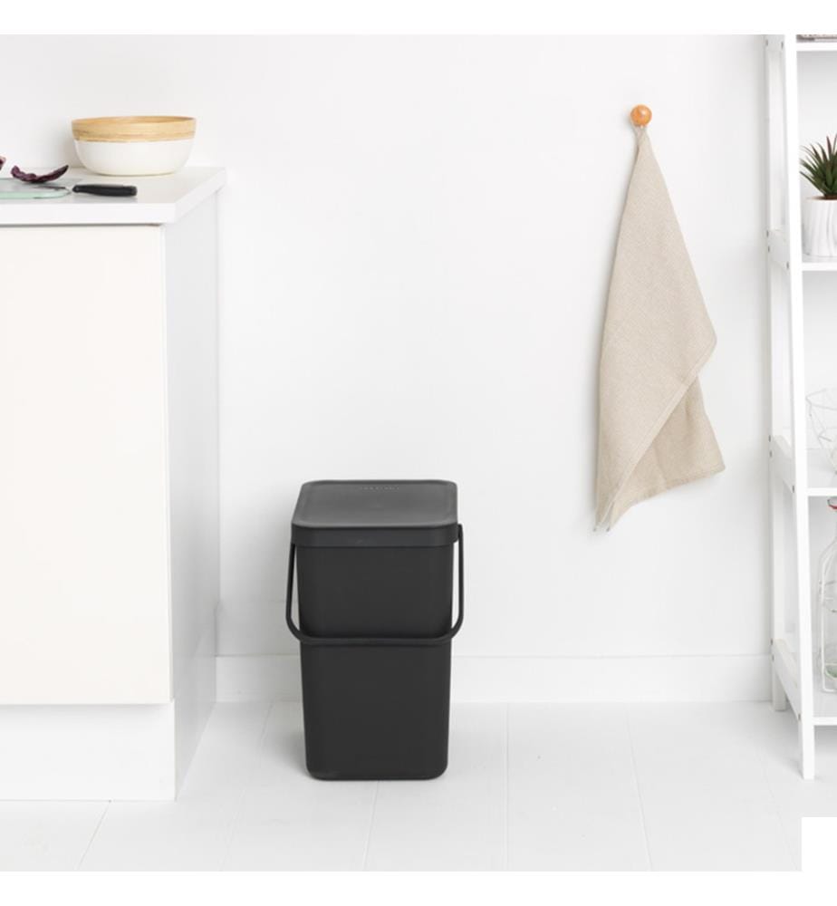Poubelle de Tri 25 L - Gris