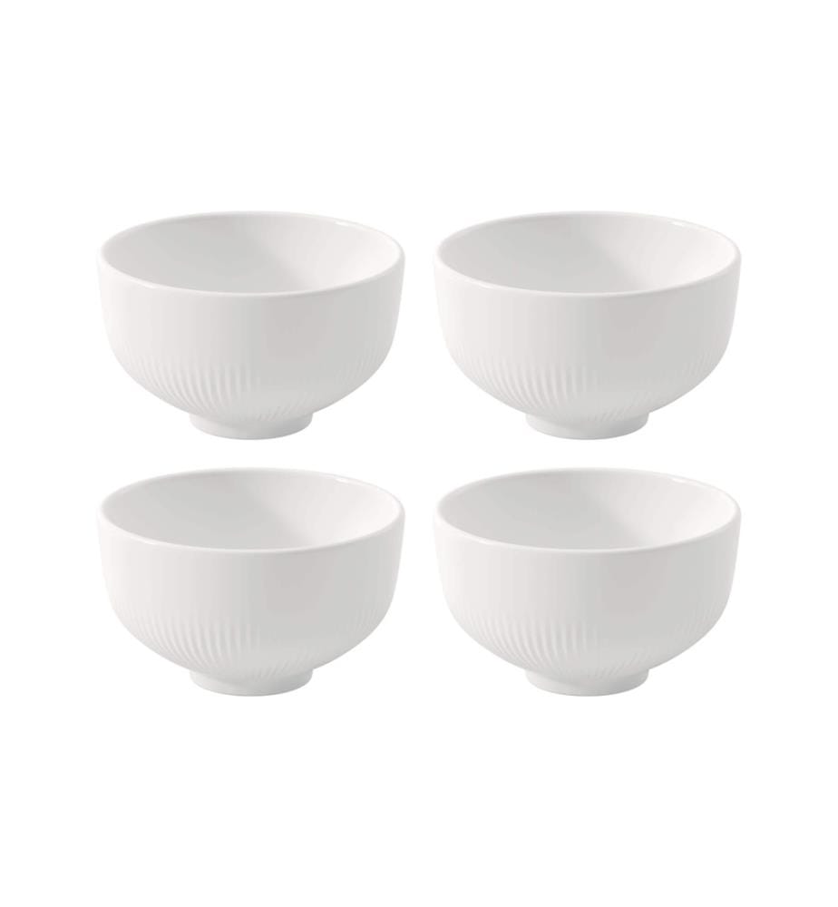 Lot de 4 Bols 11 cm - Blanc