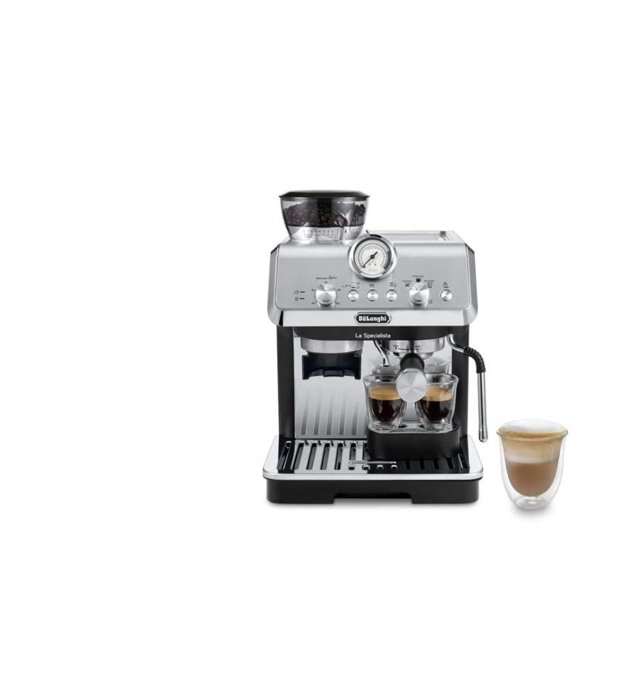 Machine à Expresso avec Moulin Intégré - Argenté