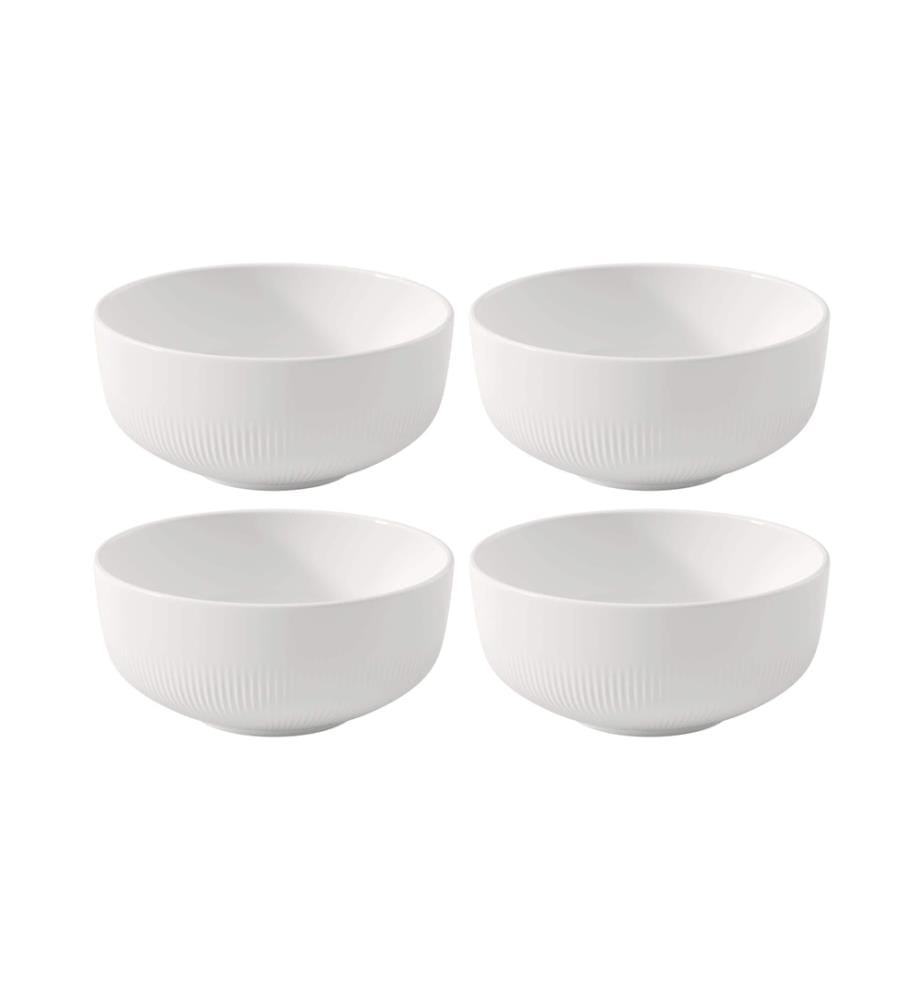 Lot de 4 Bols 15 cm - Blanc