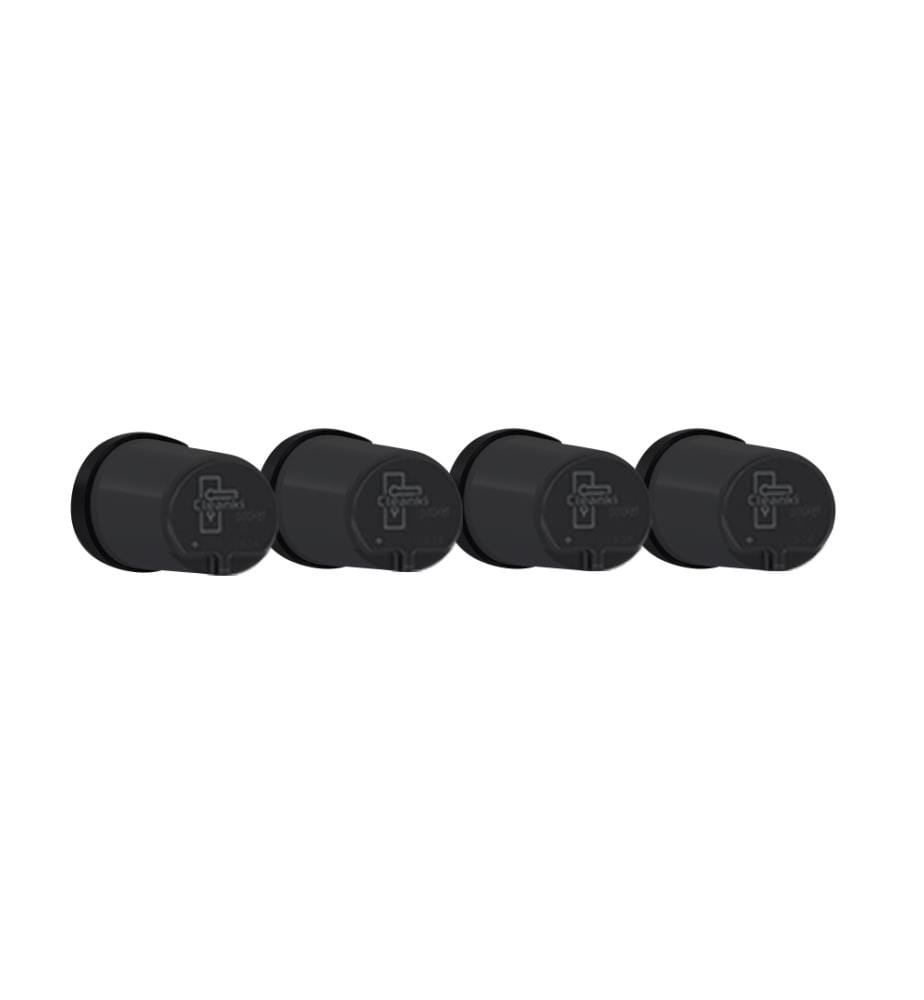 Set de 4 Boîtes de Rangement - Noir