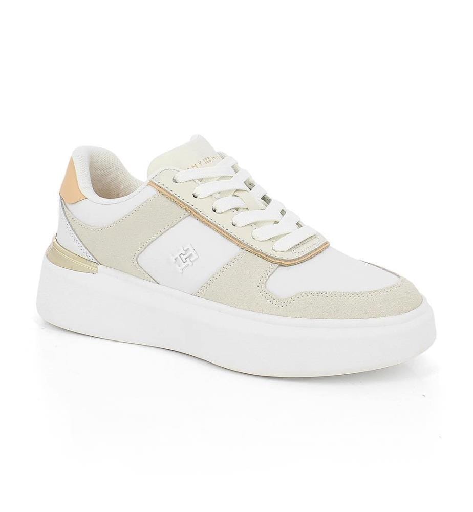 Baskets - Blanc et Beige