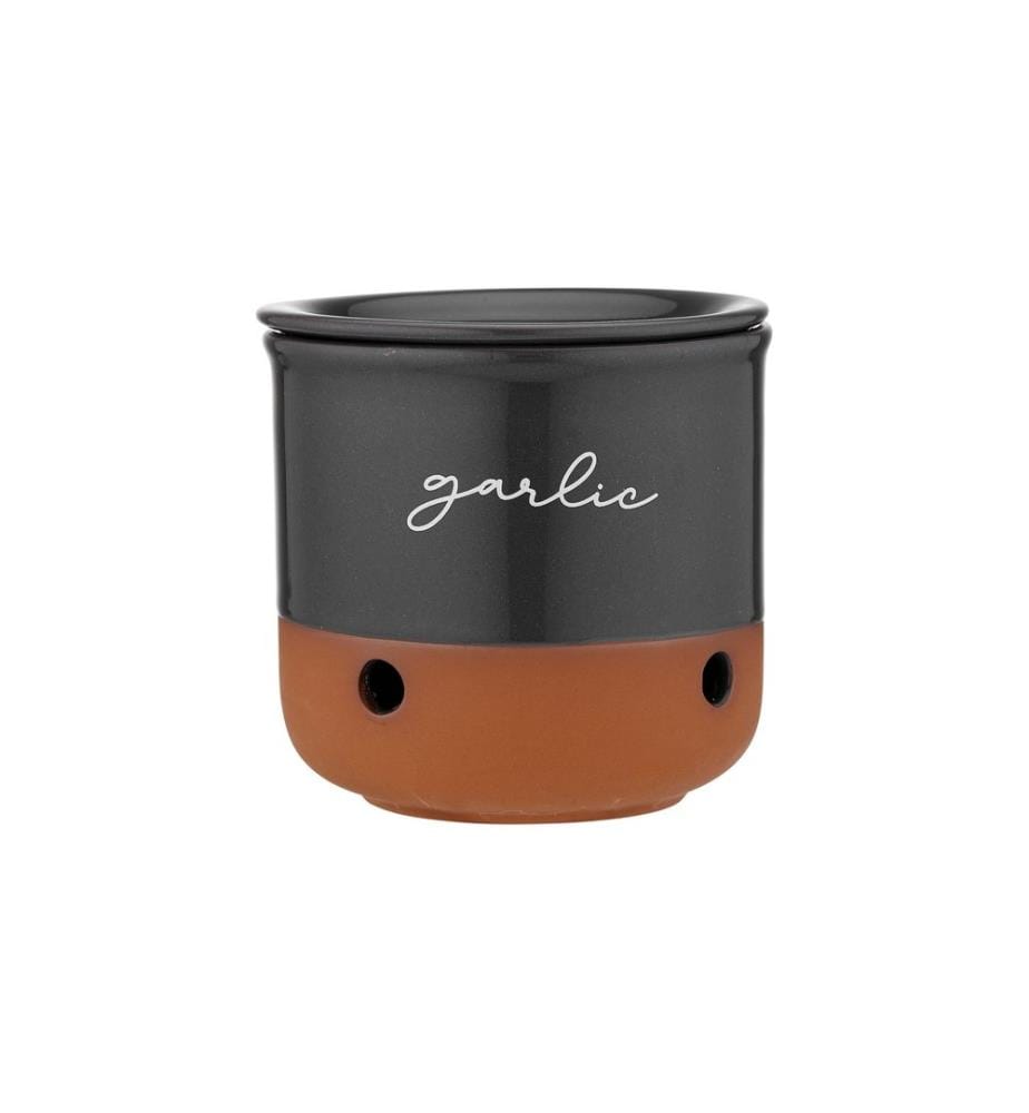 Ladelle - Pot de réserve Garlic Eco ø 10 cm, Charcoal