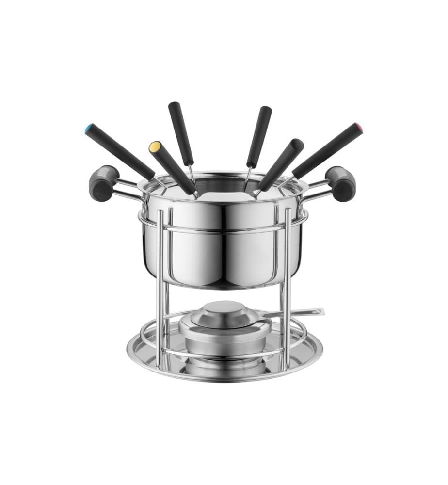 Mäser - Service à fondue à la viande 11 Pièce/s, Noir/Argenté
