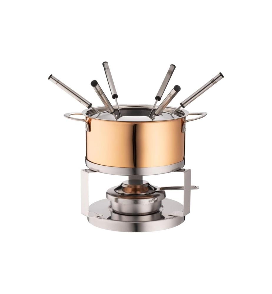 Mäser - Service à fondue à la viande 10 Pièce/s, Argenté/Cuivre