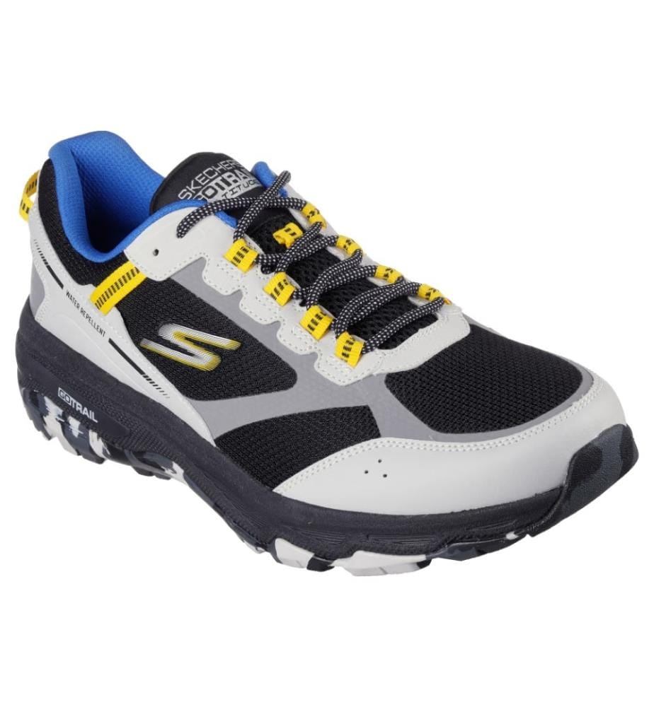 Chaussures de Trail Go Run Trail Altitude  Noir, Gris, Bleu et Jaune