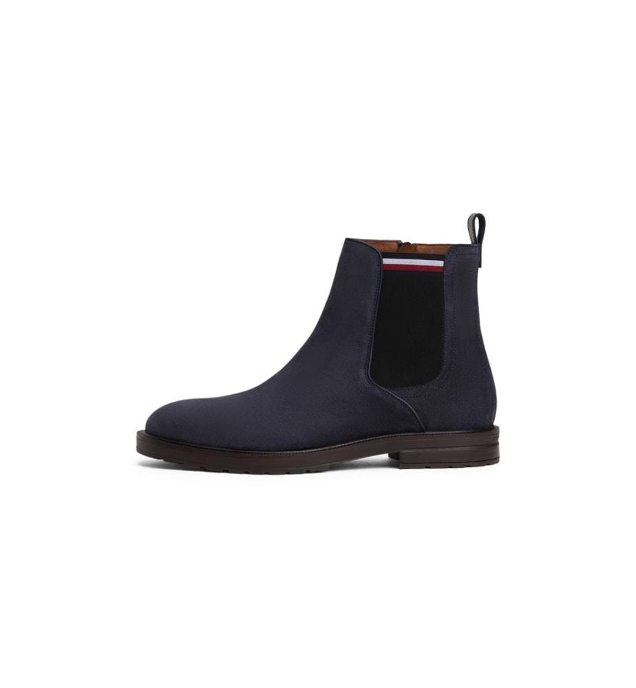 Bottes Chelsea en daim - Marine