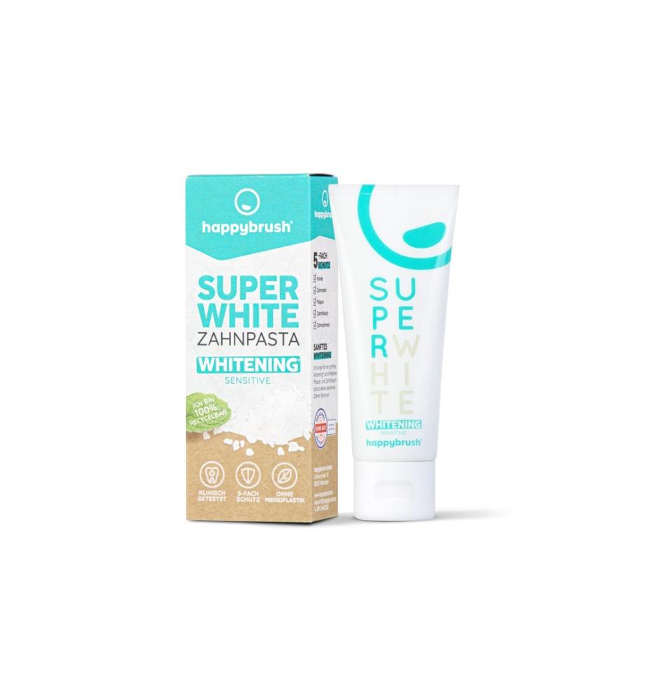 happybrush - Dentifrice SuperWhite 75 ml