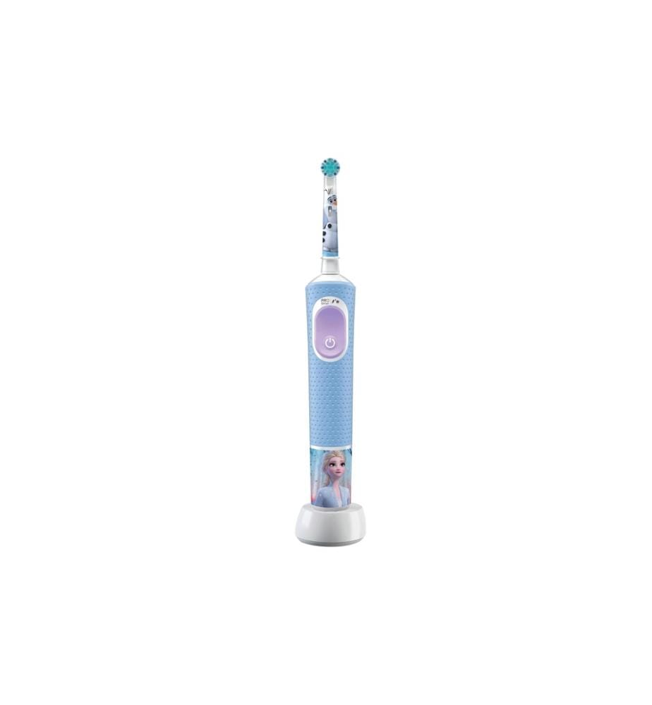 Oral-B Brosse à dents rotative Vitality Pro Kids Frozen Bleu clair