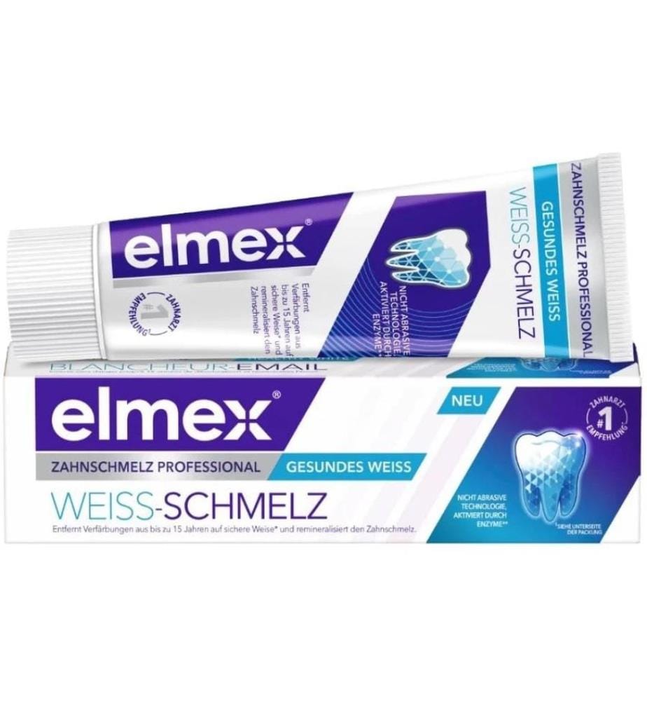 elmex - Dentifrice Professional Émail blanc 75 ml