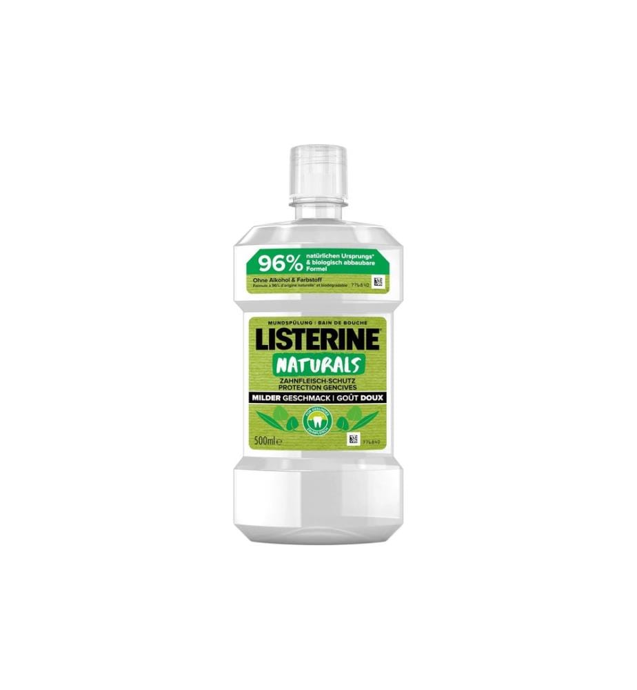 Listerine - Bain de bouche Naturals protection des gencives 500 ml
