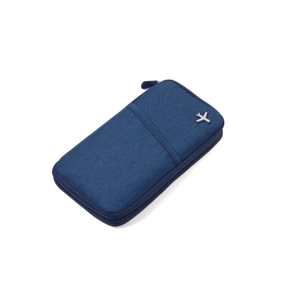 TROIKA - Trousse de toilette Safe Flight bleu foncé