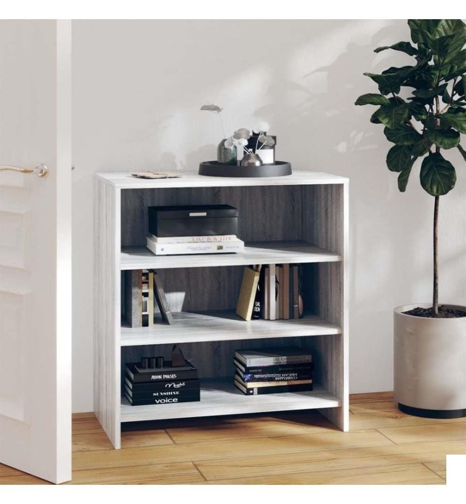 Buffet Sonoma gris 70x40,5x75 cm Aggloméré
