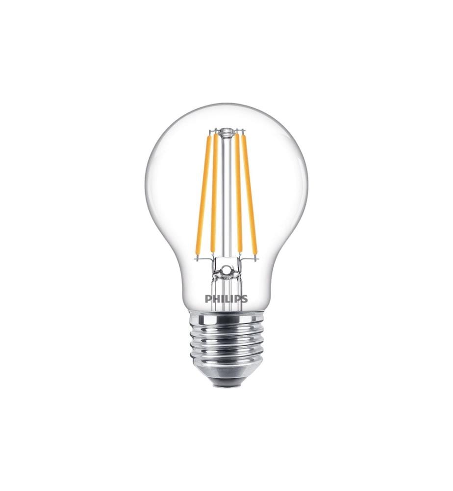 PHILIPS - Lampe LEDcla 75W E27 A60 WW CL ND Blanc chaud (WW)