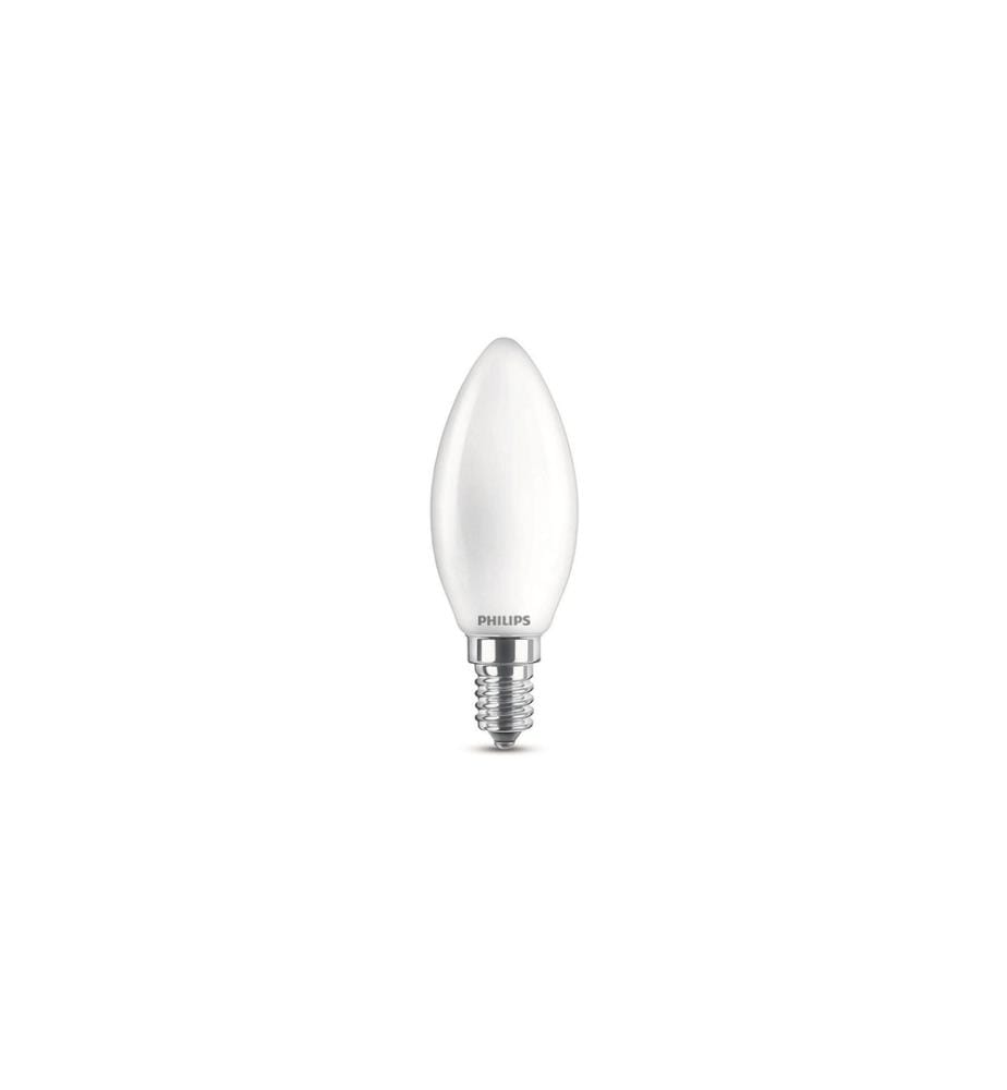 PHILIPS - Lampe LEDcla 40W B35 E14 FR WGD90 SRT4 Blanc chaud (WW)