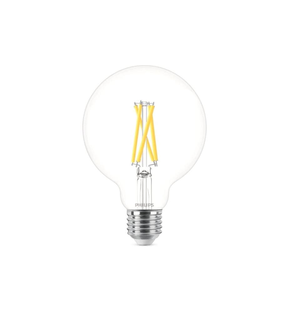 PHILIPS - Lampe LEDcla 60W E27 G93 CL WGD90 Blanc chaud (WW)
