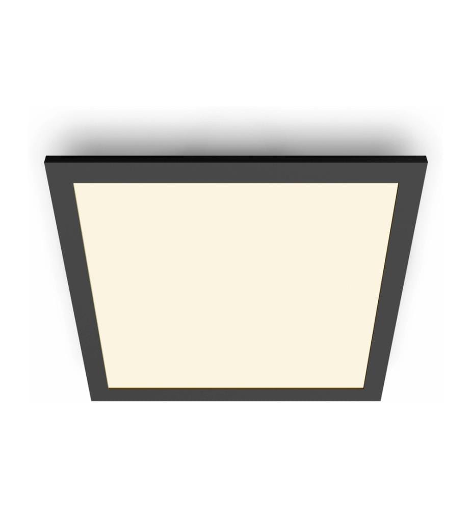 PHILIPS - Plafonnier tactile SceneSwitch carré 12W 2700K noir