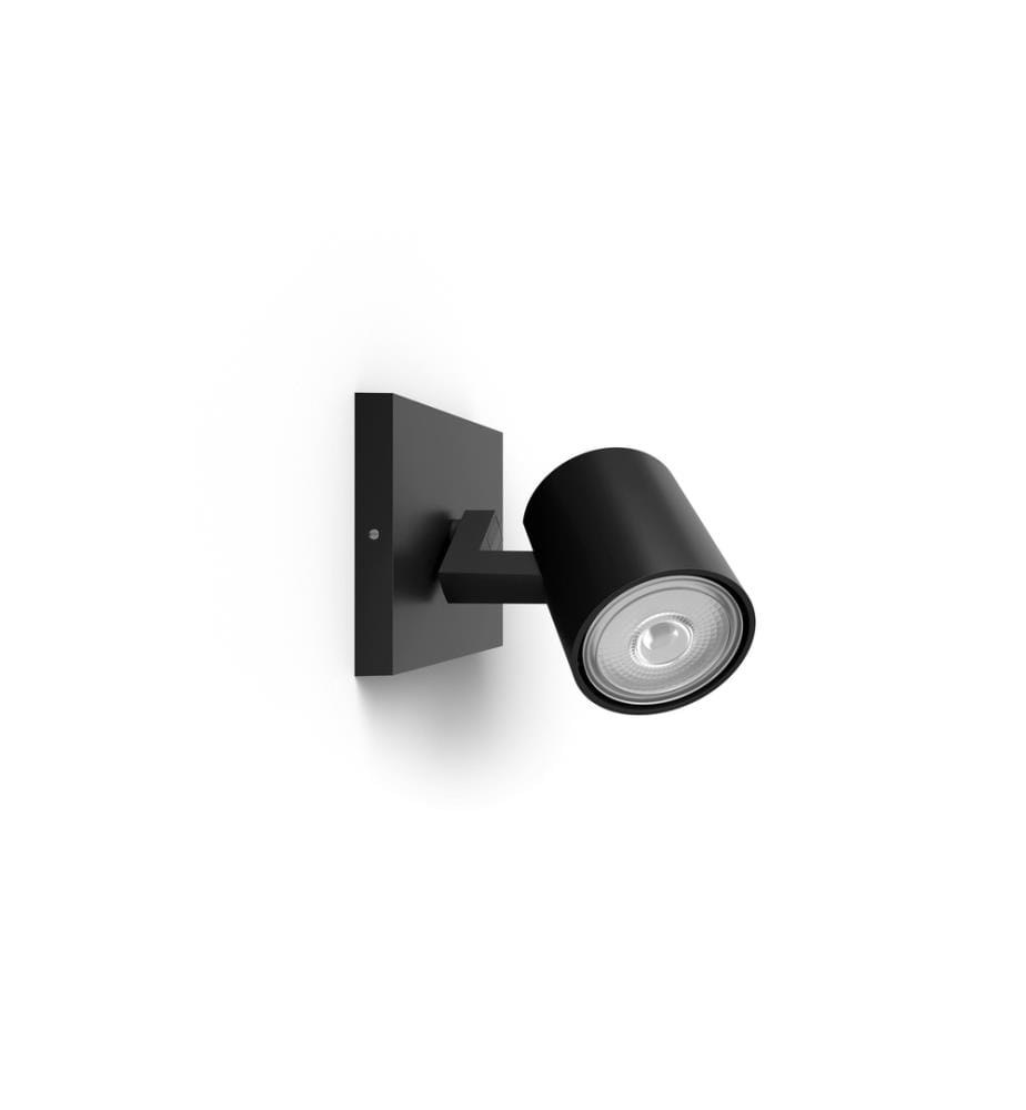 PHILIPS - Spot encastré Runner 1 x GU10, 20W, noir