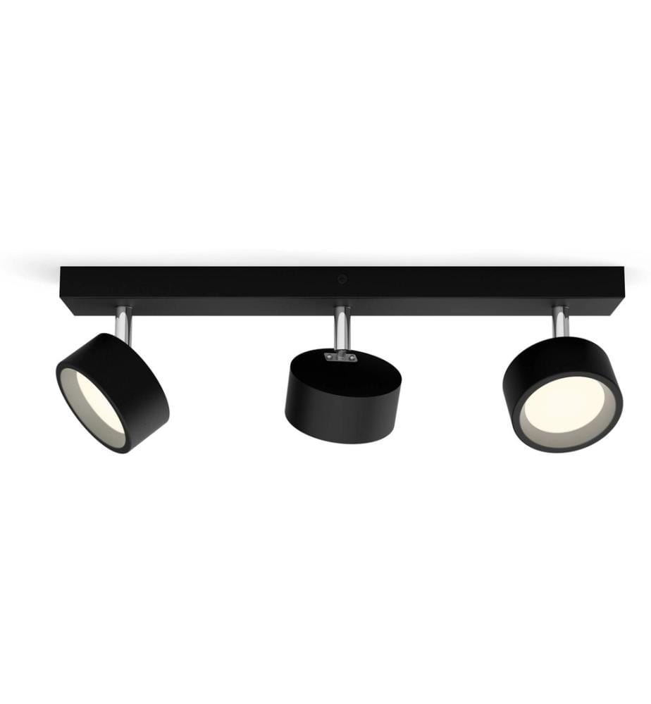 PHILIPS - Spot encastré Bracia 3 x 5.5W 2700K Noir