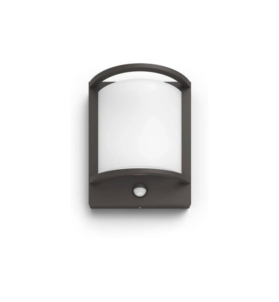 PHILIPS - Lampe murale Samondra UE détecteur de mouvement 2700K anthracite
