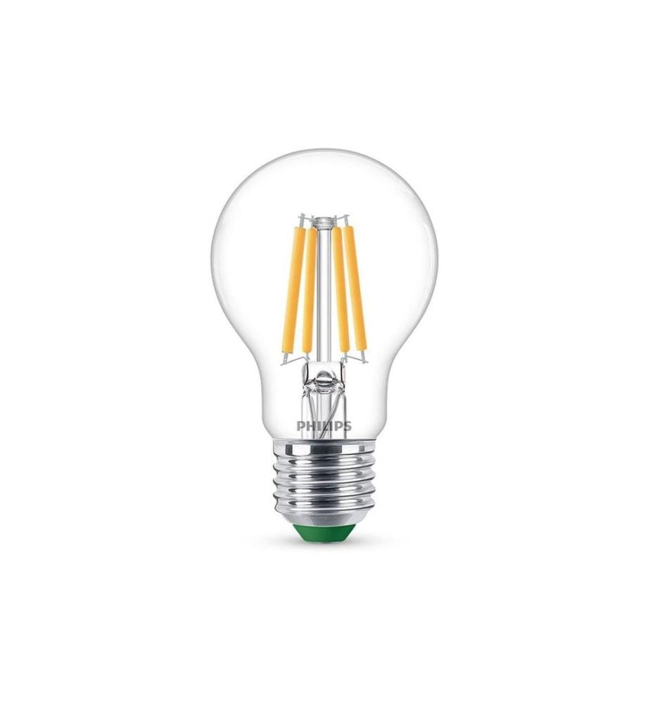 PHILIPS - Lampe LED CLA 40W A60 E27 2700K CL UE 2PF/SRT Blanc chaud (WW)